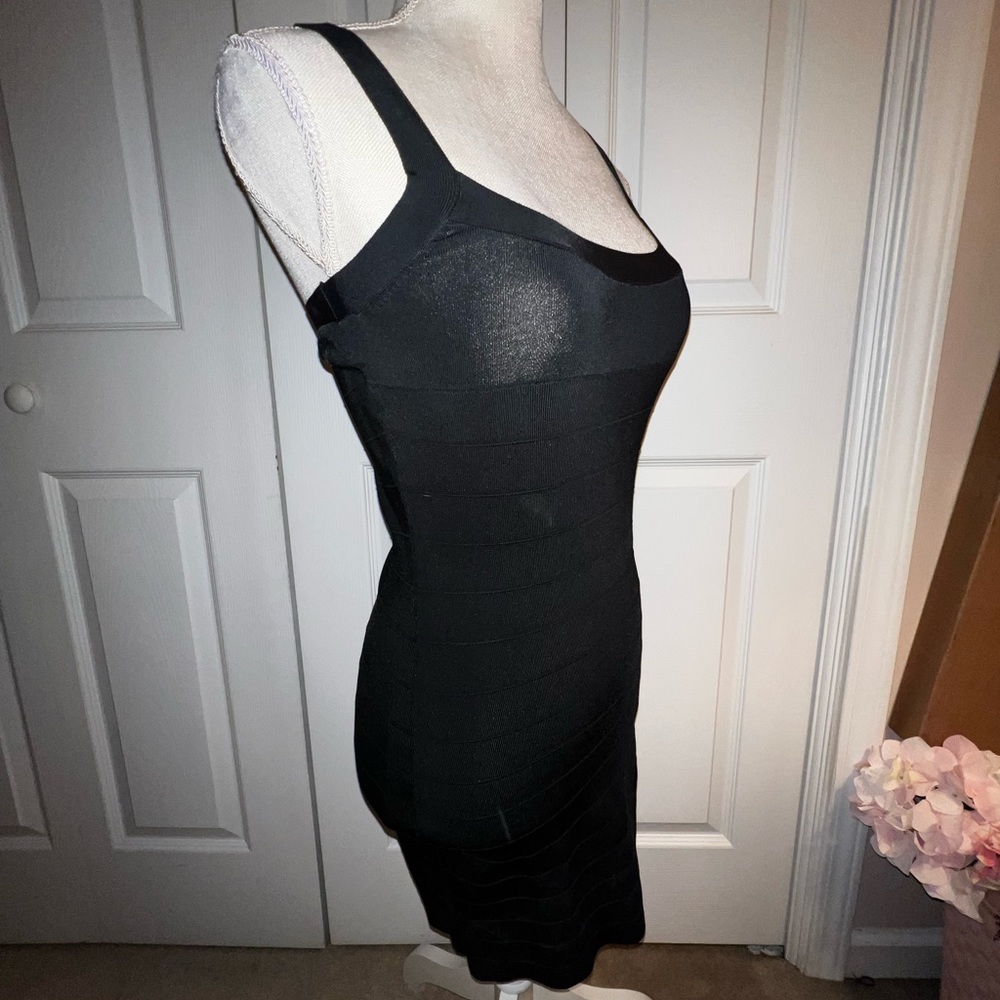 Bebe Body-con Black Dress | Size Medium